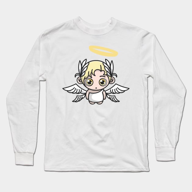 Angel Long Sleeve T-Shirt by mysticpotlot